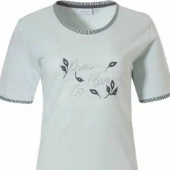 Goedkoop ✔️ Pastunette - Soft Tones - Dames Nachthemd - Groen - Maat 38 🧨 -Pyjama-s-dames Winkel 550x522