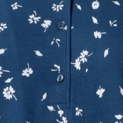 Korting ⌛ Lunatex Dames Pyjama | MAAT XXL | Porto Leafs| Marine 👍 -Pyjama-s-dames Winkel 550x533