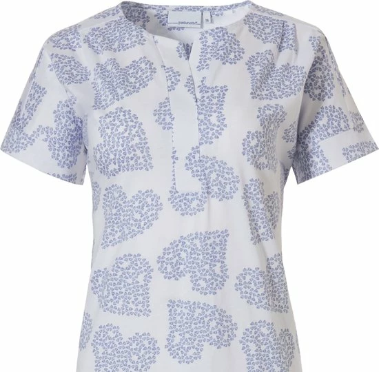 Flash-uitverkoop 𧨠Pastunette - Soft Blue - Dames Nachthemd - Wit/Blauw - Maat 44 π 7 Flash-uitverkoop 𧨠Pastunette - Soft Blue - Dames Nachthemd - Wit/Blauw - Maat 44 π - Afbeelding 5