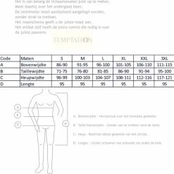 Beste Verkoop 🔔 Temptation Dames Nachthemd/Bigshirt Rood TPNGD2024A - Maten: XXL 🤩 -Pyjama-s-dames Winkel 550x546 9