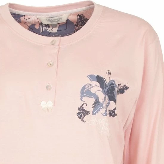 Flash-uitverkoop π₯° Tenderness Dames Pyjama Licht Roze TEPYD2103A - Maten: XL 𧨠5 Flash-uitverkoop π₯° Tenderness Dames Pyjama Licht Roze TEPYD2103A - Maten: XL 𧨠- Afbeelding 3