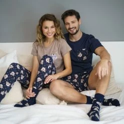 Beste recensies van 🤩 Doctor Nap Katoenen Pyjama Dames Volwassenen | Korte Mouw Lange Broek | Pyama Dames Volwassenen | Bears Cosmos PM.9910 M 🤩 -Pyjama-s-dames Winkel 550x550 45