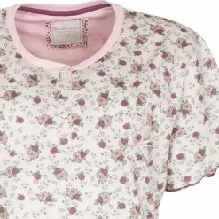 Hete verkoop 🤩 Tenderness Dames Nachthemd Roze TENGD1204C - Maten: L 🔥 -Pyjama-s-dames Winkel 550x552 3