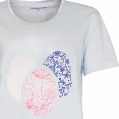 Beste deal 🌟 Temptation Dames Bigshirt Nachthemd Lichtblauw TPNGD1019A - Maten: L 👍 -Pyjama-s-dames Winkel 550x572