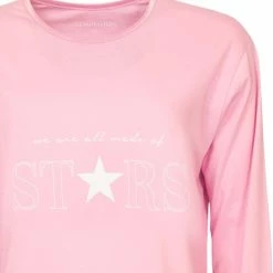 Groothandel 🤩 Temptation Dames Big 👕 Shirt Licht Roze TPNGD2106A - Maten: XL 🎉 -Pyjama-s-dames Winkel 550x588 1