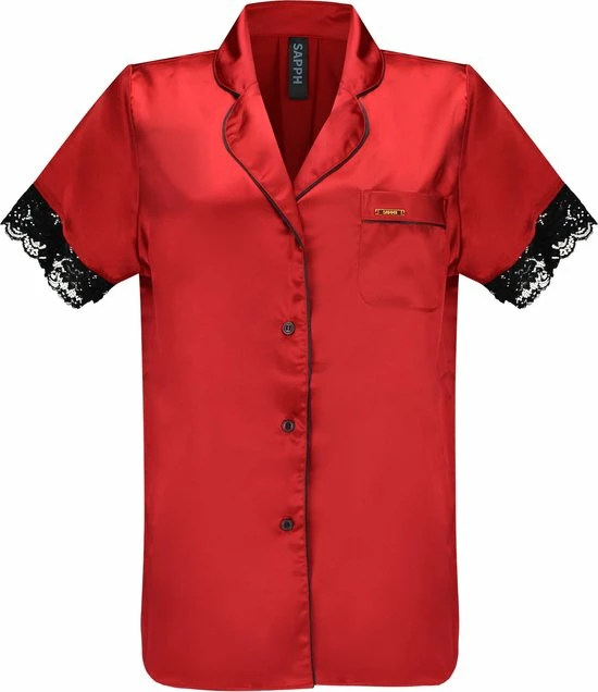 Gloednieuw ⨠Sapph Valery Pyjama Top + Short 𧨠8 Gloednieuw ⨠Sapph Valery Pyjama Top + Short 𧨠- Afbeelding 6