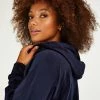 Gloednieuw 🧨 Hunkemöller Dames Nachtmode Top Velours - Blauw - Maat M ❤️ -Pyjama-s-dames Winkel 550x660 16