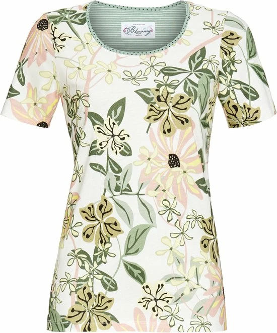 Hete verkoop π Ringella Groene Bloomy π Shirt Bloem π€© 3 Hete verkoop π Ringella Groene Bloomy π Shirt Bloem π€©