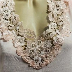 Groothandel 🎉 Merkloos Dames Katoenen Mouwloos Nachthemd XXL Zalmroze 😍 -Pyjama-s-dames Winkel 550x675