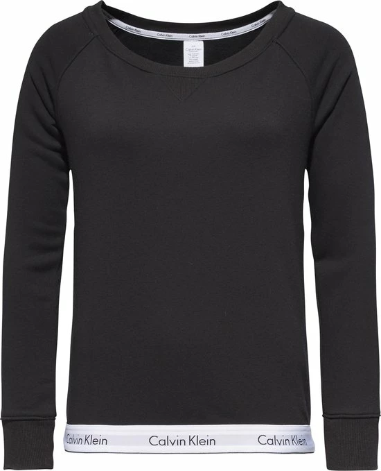 Beste Pirce π Calvin Klein Top Sweatshirt Logo QS5718E 001 Black π 3 Beste Pirce π Calvin Klein Top Sweatshirt Logo QS5718E 001 Black π