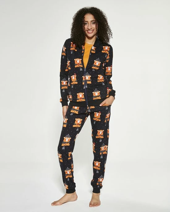 Gloednieuw ๐ Cornette Katoenen Huispak Dames | Joggingpak Dames | Trainingspak Dames | 3-delig | Lange & Korte Mouw Lange Broek | Bear 2 465/292 L ๐ 12 Gloednieuw ๐ Cornette Katoenen Huispak Dames | Joggingpak Dames | Trainingspak Dames | 3-delig | Lange & Korte Mouw Lange Broek | Bear 2 465/292 L ๐ - Afbeelding 10