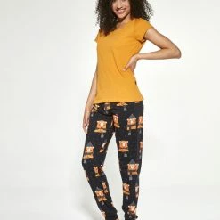 Beste recensies van ❤️ Cornette Katoenen Huispak Dames | Joggingpak Dames | Trainingspak Dames | 3-delig | Lange & Korte Mouw Lange Broek | Bear 2 465/292 S ❤️ -Pyjama-s-dames Winkel 550x687 17