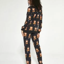 Beste recensies van ❤️ Cornette Katoenen Huispak Dames | Joggingpak Dames | Trainingspak Dames | 3-delig | Lange & Korte Mouw Lange Broek | Bear 2 465/292 S ❤️ -Pyjama-s-dames Winkel 550x687 18