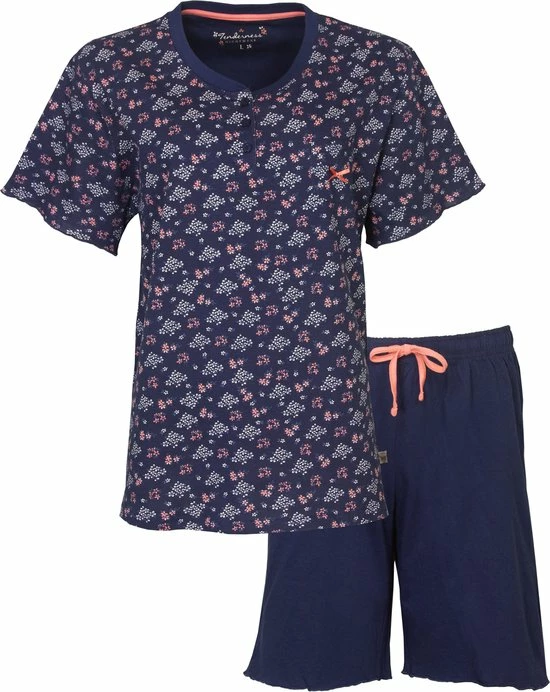 Korting π₯ Tenderness Dames Shortama Blauw TESAD1209A - Maten: L π 3 Korting π₯ Tenderness Dames Shortama Blauw TESAD1209A - Maten: L π