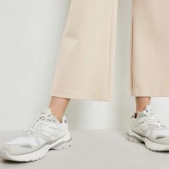 Promo 🥰 TAIFUN Dames Wijde 7/8-broek Van Jersey ECOVERO™ Clay-48 ✔️ -Pyjama-s-dames Winkel 550x715 11