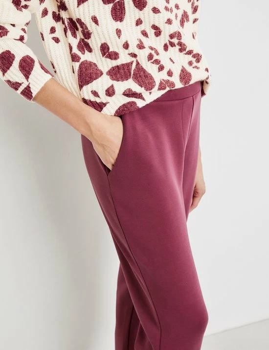 Goedkoopste π TAIFUN Dames 7/8-broek Van Zachte Stretchstof Black Cherry-46 β¨ 4 Goedkoopste π TAIFUN Dames 7/8-broek Van Zachte Stretchstof Black Cherry-46 β¨ - Afbeelding 2