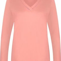 Beste deal 😉 CYELL Peach Pyjamatop Lange Mouwen Roze Maat 36 (S) 🎉