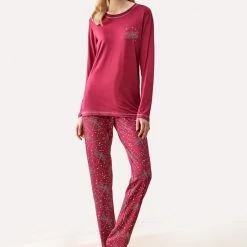 Begroting β€οΈ Feyza - 3 Delige Pyjama Set Voor Dames, Lange Mouwen, Kastanjebruin - S π 8 Begroting β€οΈ Feyza - 3 Delige Pyjama Set Voor Dames, Lange Mouwen, Kastanjebruin - S π -Pyjama-s-dames Winkel 550x740