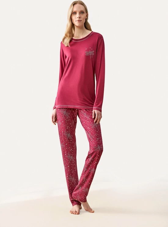 Begroting β€οΈ Feyza - 3 Delige Pyjama Set Voor Dames, Lange Mouwen, Kastanjebruin - S π 5 Begroting β€οΈ Feyza - 3 Delige Pyjama Set Voor Dames, Lange Mouwen, Kastanjebruin - S π - Afbeelding 3