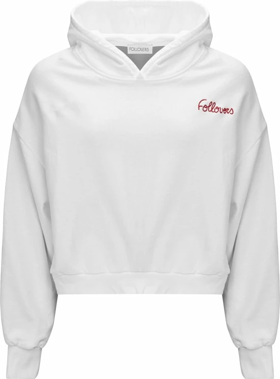 Gloednieuw π Follovers Hoodie / Trui - Dames - Sweat - Kylie - Wit - Maat L π 3 Gloednieuw π Follovers Hoodie / Trui - Dames - Sweat - Kylie - Wit - Maat L π