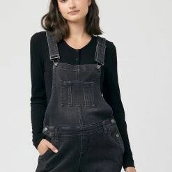 Gloednieuw 🎉 Ripe Maternity Wear RIPE Onesie Denim ZwartS ✔️