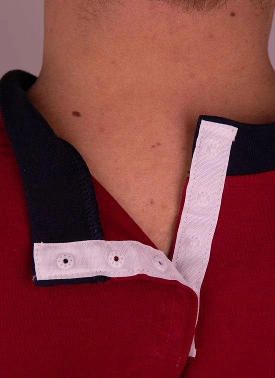 Groothandel π₯ 4Care Nachthemd Achter Open - Nachthemd Met Drukknopen - Zorg Nachthemd- Blauw - XL β 4 Groothandel π₯ 4Care Nachthemd Achter Open - Nachthemd Met Drukknopen - Zorg Nachthemd- Blauw - XL β - Afbeelding 2