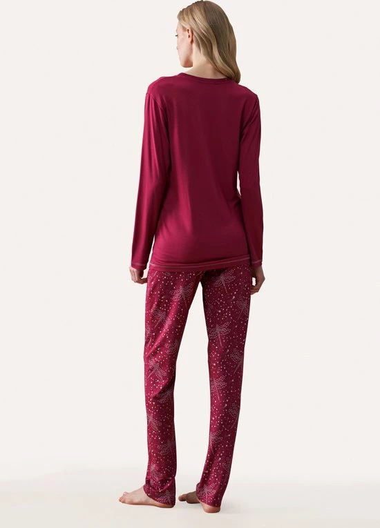 Begroting β€οΈ Feyza - 3 Delige Pyjama Set Voor Dames, Lange Mouwen, Kastanjebruin - S π 4 Begroting β€οΈ Feyza - 3 Delige Pyjama Set Voor Dames, Lange Mouwen, Kastanjebruin - S π - Afbeelding 2