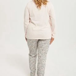 Gloednieuw ❤️ Italian Fashion KARLA Dames Pyjama Lange Mouwen S 🥰 -Pyjama-s-dames Winkel 550x765 4