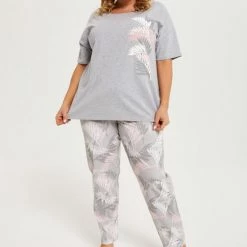 Groothandel 💯 Italian Fashion DRACENA Dames Pyjama Lange Broek M 🔔 -Pyjama-s-dames Winkel 550x772 2