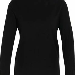 Beste deal 💯 Cassis Effen Trui In Viscose Met Rolkraag 🎁 -Pyjama-s-dames Winkel 550x772