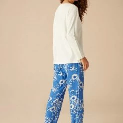 Hete verkoop π Merkloos Suwen- Dames Pyjama Set - Homewear -Satijn Blauw/Wit Maat L β€οΈ 7 Hete verkoop π Merkloos Suwen- Dames Pyjama Set - Homewear -Satijn Blauw/Wit Maat L β€οΈ -Pyjama-s-dames Winkel 550x776 1