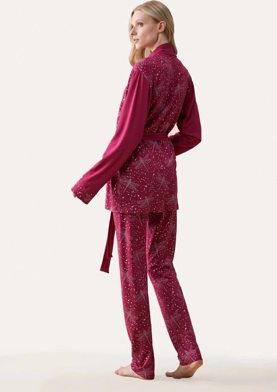 Begroting β€οΈ Feyza - 3 Delige Pyjama Set Voor Dames, Lange Mouwen, Kastanjebruin - S π 6 Begroting β€οΈ Feyza - 3 Delige Pyjama Set Voor Dames, Lange Mouwen, Kastanjebruin - S π - Afbeelding 4