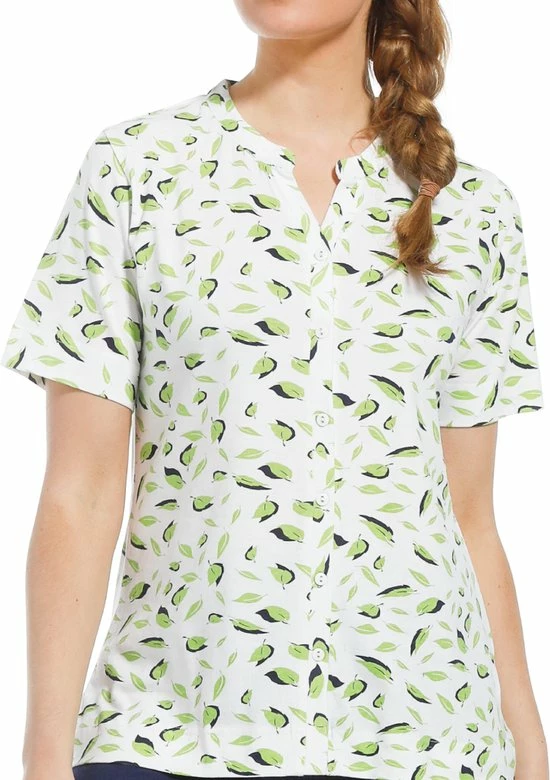 Hete verkoop β Pastunette - Lemon Leaves - Dames Pyjamaset - Wit/Groen/Blauw - Maat 44 π€© 6 Hete verkoop β Pastunette - Lemon Leaves - Dames Pyjamaset - Wit/Groen/Blauw - Maat 44 π€© - Afbeelding 4