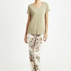 Promo 🎁 Penye Mood - Grote Maten Dames Pyjama Set, Korte Mouwen - 3XL 💯 -Pyjama-s-dames Winkel 550x787