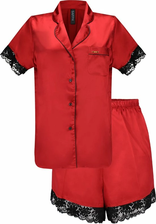 Gloednieuw ⨠Sapph Valery Pyjama Top + Short 𧨠9 Gloednieuw ⨠Sapph Valery Pyjama Top + Short 𧨠- Afbeelding 7