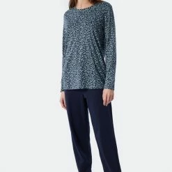 Uitgang 😀 Schiesser Classic Comfor Fi Dames Pyjamaset - Maat XXL ⭐ -Pyjama-s-dames Winkel 550x789 5