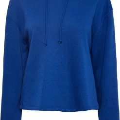 Korting 🥰 Pieces Hoodie - Loungewear Top - Chili Colours - XS - Blauw 😉