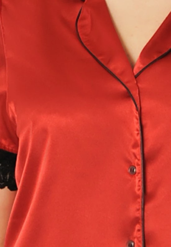 Gloednieuw ⨠Sapph Valery Pyjama Top + Short 𧨠10 Gloednieuw ⨠Sapph Valery Pyjama Top + Short 𧨠- Afbeelding 8