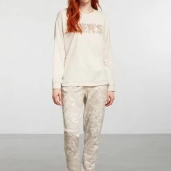 Korting ✔️ Catherine's - Pyjama Set Voor Dames, Lange Mouwen - S 👍