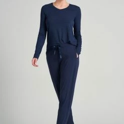 Goedkoop 🎁 Schiesser Mix&Relax Long Dames Pyjamabroek - Maat 40 ✔️ -Pyjama-s-dames Winkel 550x795 1