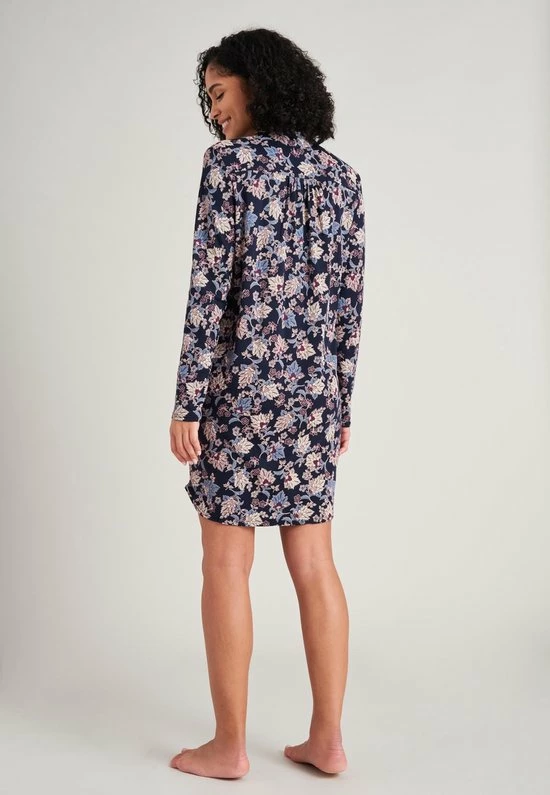 Gloednieuw π Schiesser Feminine Floral Comfort Fit Vrouwen Nachthemd - Donkerblauw - Maat 44 𧨠8 Gloednieuw π Schiesser Feminine Floral Comfort Fit Vrouwen Nachthemd - Donkerblauw - Maat 44 𧨠- Afbeelding 6