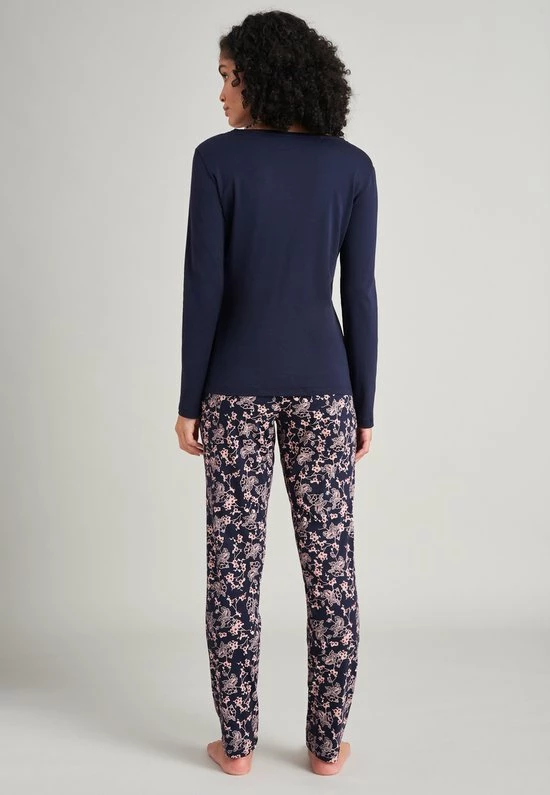 Uitgang β Schiesser – Sence Of Nostalgia – Pyjama – 175553 – Dark Blue - 46 π 4 Uitgang β Schiesser – Sence Of Nostalgia – Pyjama – 175553 – Dark Blue - 46 π - Afbeelding 2