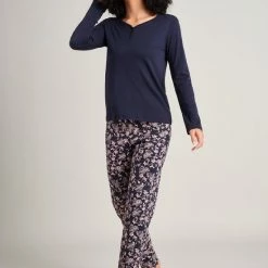 Uitgang β Schiesser – Sence Of Nostalgia – Pyjama – 175553 – Dark Blue - 46 π 8 Uitgang β Schiesser – Sence Of Nostalgia – Pyjama – 175553 – Dark Blue - 46 π -Pyjama-s-dames Winkel 550x795 19