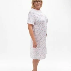 Goedkoopste 🧨 Merkloos Martel Bogna Nachthemd Korte Mouwen- 100% Katoen Wit 3XL 😉 -Pyjama-s-dames Winkel 550x797