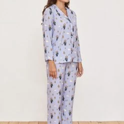 Hete verkoop ⌛ Katia & Bony HELLO CAMPING SATIJN PJAMAPAK VOOR DAMES L ❤️ -Pyjama-s-dames Winkel 550x800