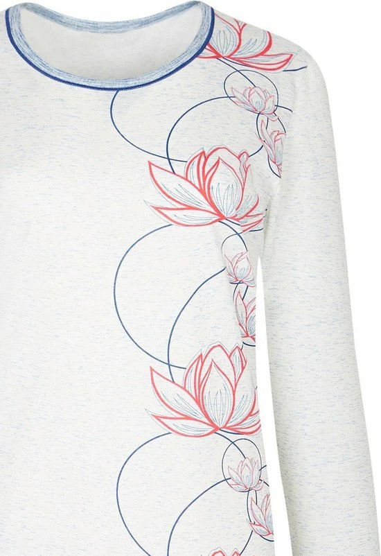 Groothandel ⌛ Cybele Cybèle Nachthemd 'Elegant Circle' - Lange Mouw Maat 42 ❤️ 4 Groothandel ⌛ Cybele Cybèle Nachthemd 'Elegant Circle' - Lange Mouw Maat 42 ❤️ - Afbeelding 2