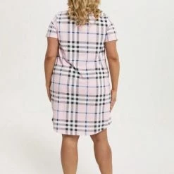 Goedkoop 😉 Italian Fashion Josmi Dames Nachthemd Met Korte Mouwen- Roze XXL 🌟 -Pyjama-s-dames Winkel 550x819 2