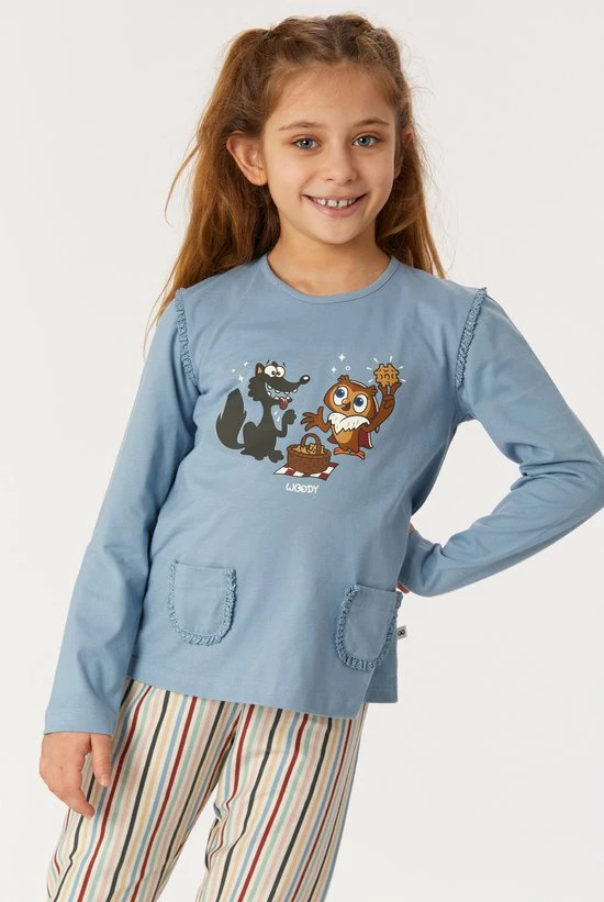 Groothandel β€οΈ Woody Pyjama Meisjes/dames - Denimblauw - Uil - 222-1-PLG-S/819 - Maat S π 8 Groothandel β€οΈ Woody Pyjama Meisjes/dames - Denimblauw - Uil - 222-1-PLG-S/819 - Maat S π - Afbeelding 6