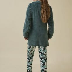 Begroting ⌛ Promise - Pyjama Party-Set Groen - Maat XL - Groen - Dames ⭐ -Pyjama-s-dames Winkel 550x823 1