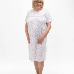 Hete verkoop ๐ Merkloos Martel Bogna Nachthemd Korte Mouwen- 100% Katoen Wit XL โ๏ธ